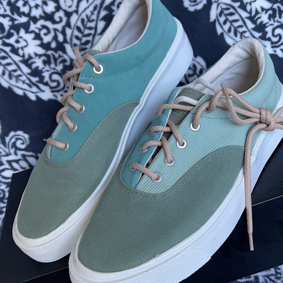 Converse Skid Grip OX Oil Green/Malachite Green MEN`S - Picture 7 of 16